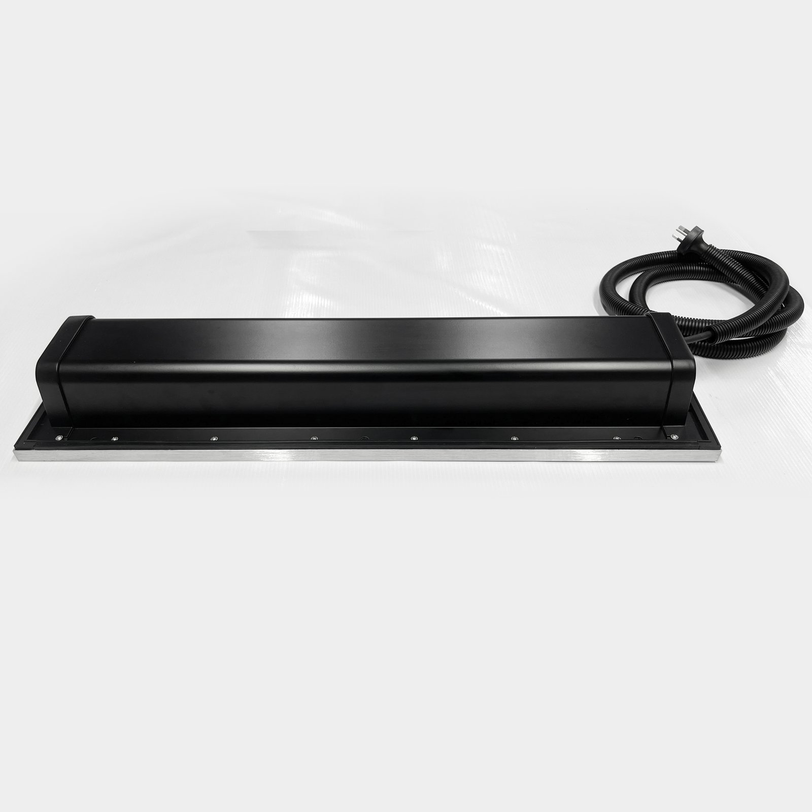 Kitchen Canopy Light Rear housing and protected cable of ZINREY commercial kitchen canopy LED light
